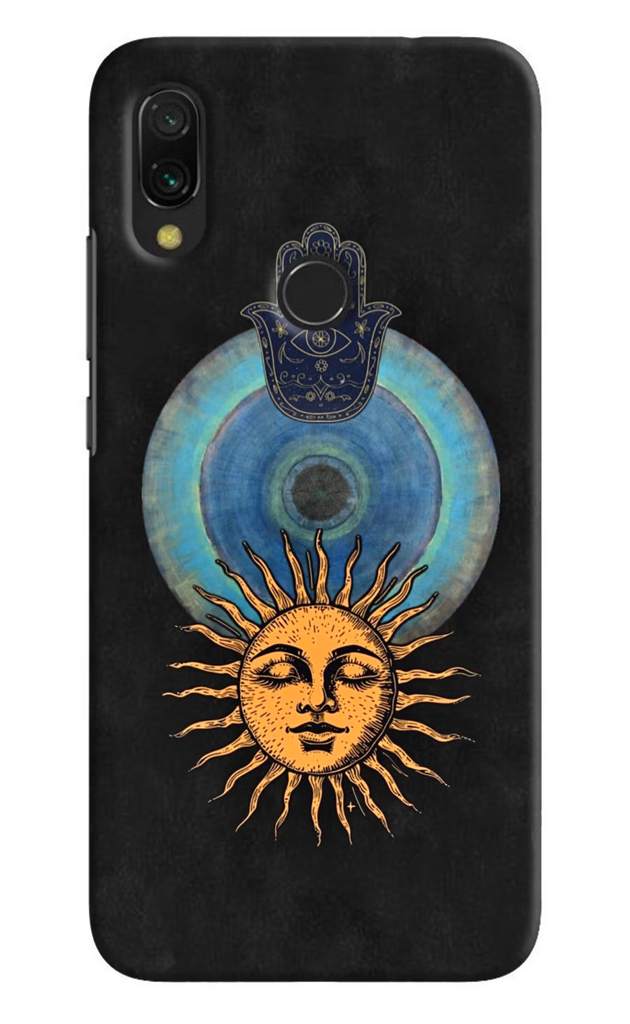 Divine Sun Redmi 7 Back Cover, Hard case