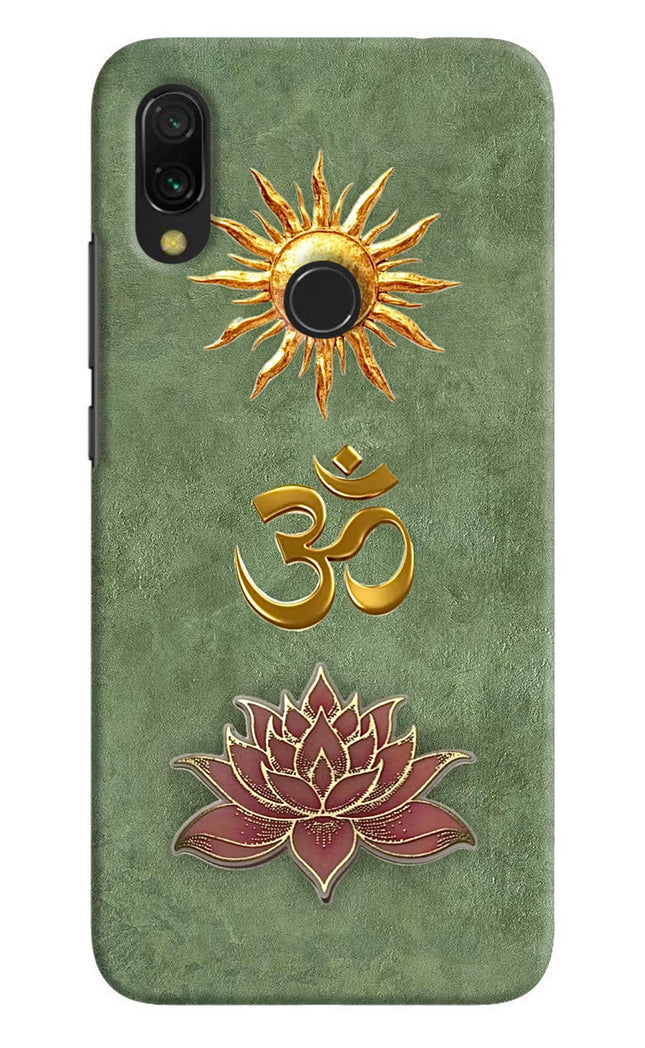 Om & Lotus Redmi 7 Back Cover