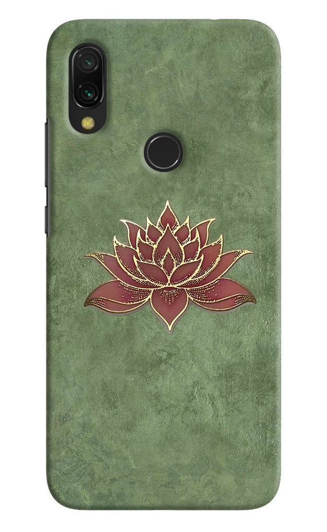 Lotus Grace Redmi 7 Hard Case Back Cover by Casekaro