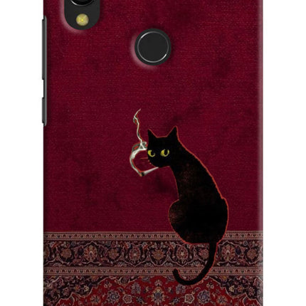 Midnight Cat Redmi 7 Hard Case Back Cover by Casekaro