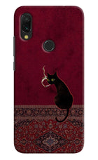 Midnight Cat Redmi 7 Hard Case Back Cover by Casekaro