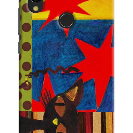 Pop Cat Redmi 7 Hard Case Back Cover by Casekaro