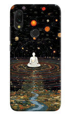 Space Monk Redmi 7 Hard Case Back Cover by Casekaro