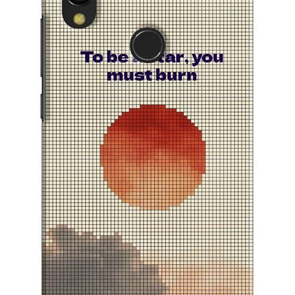Pixel Sun Redmi 7 Hard Case Back Cover by Casekaro