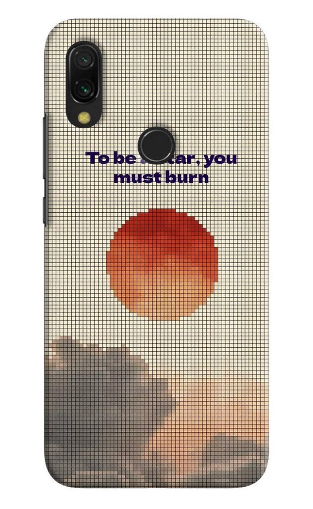 Pixel Sun Redmi 7 Hard Case Back Cover by Casekaro
