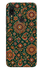 Green Pataka Redmi 7 Hard Case Back Cover by Casekaro