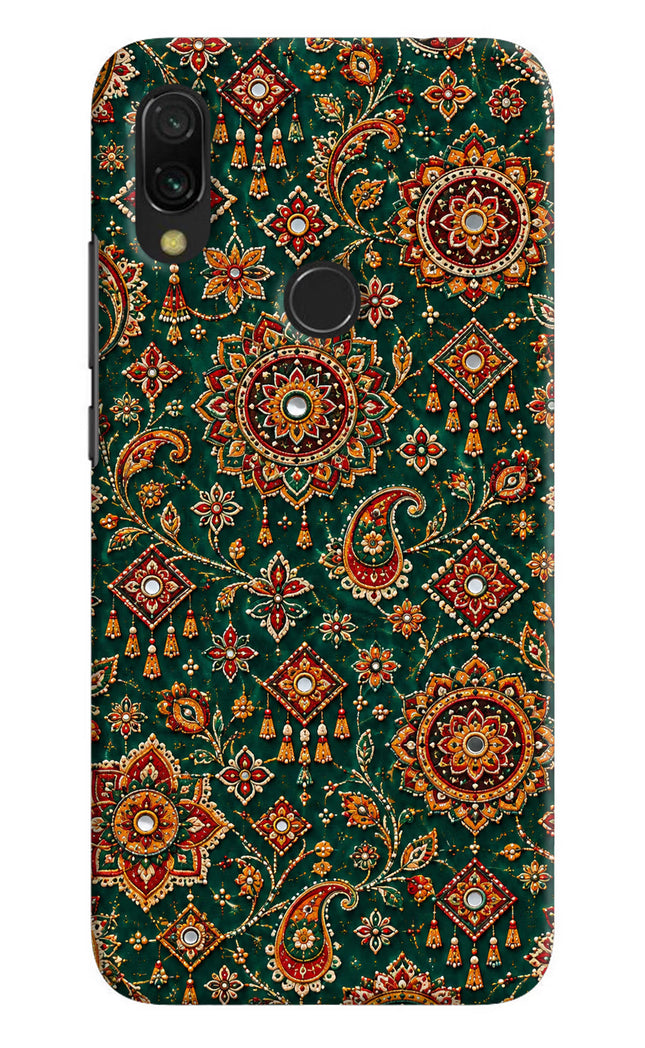 Green Pataka Redmi 7 Hard Case Back Cover by Casekaro