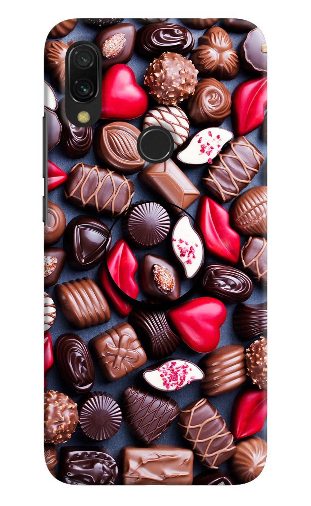 Chocolates Redmi 7 Pop Case by Casekaro