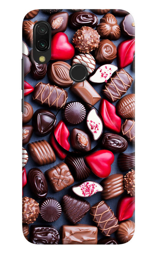 Chocolates Redmi 7 Pop Case by Casekaro