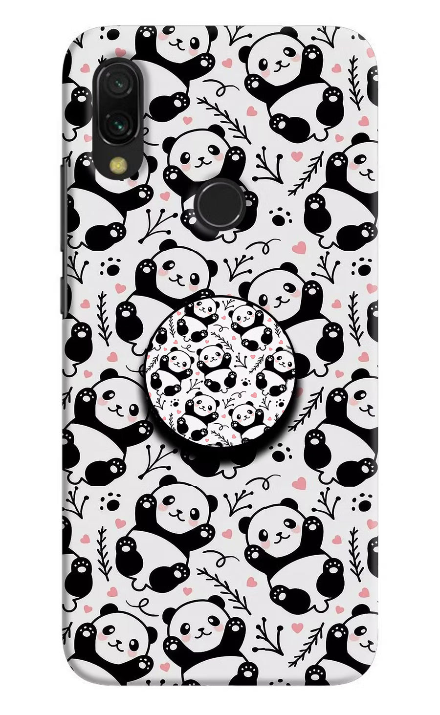 Cute Panda Redmi 7 Pop Case, Hard case
