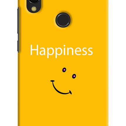 Happiness With Smiley Redmi Y3 Hard Case Back Cover by Casekaro