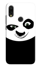 Panda Redmi Y3 Hard Case Back Cover by Casekaro