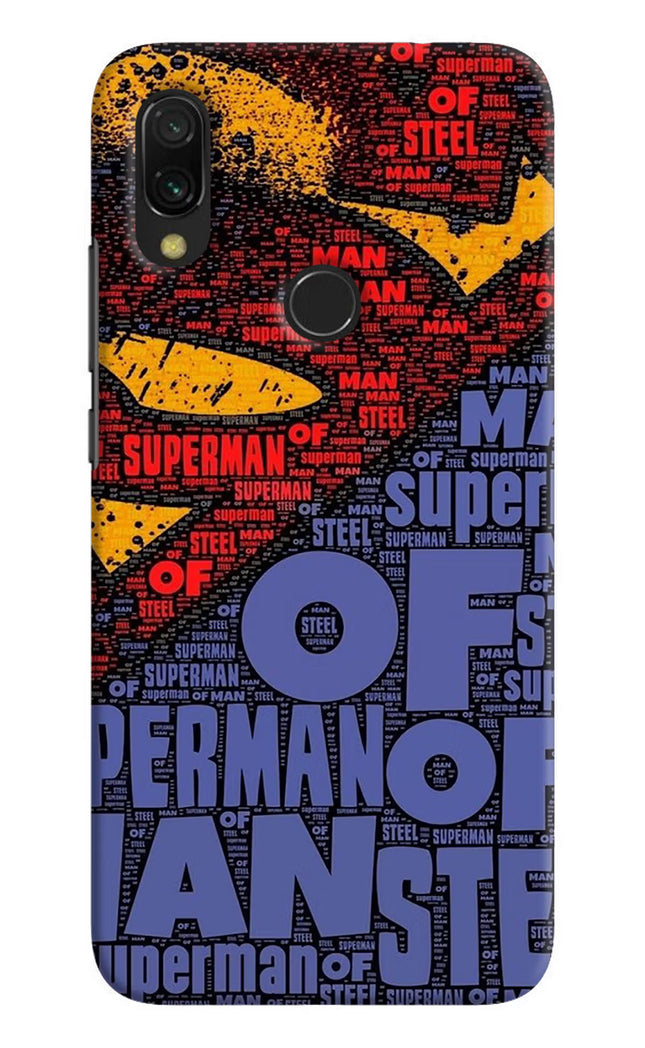 Superman Redmi Y3 Hard Case Back Cover by Casekaro