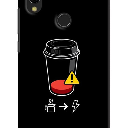 Coffee Redmi Y3 Hard Case Back Cover by Casekaro