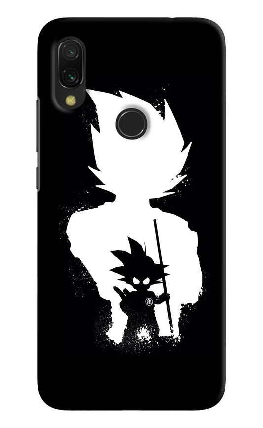 Goku Shadow Redmi Y3 Hard Case Back Cover by Casekaro