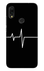 Heart Beats Redmi Y3 Hard Case Back Cover by Casekaro