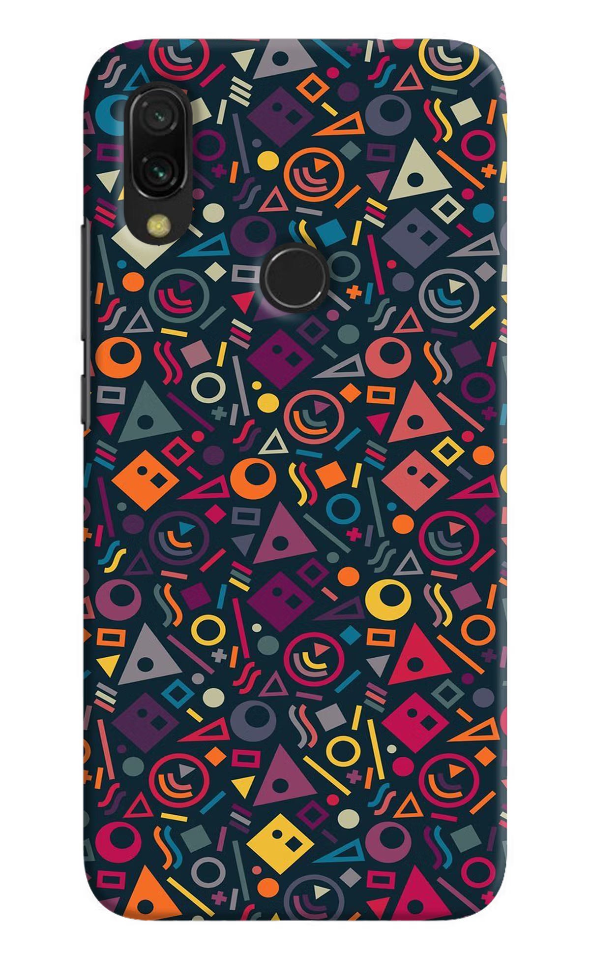 Geometric Abstract Redmi Y3 Hard Case Back Cover by Casekaro