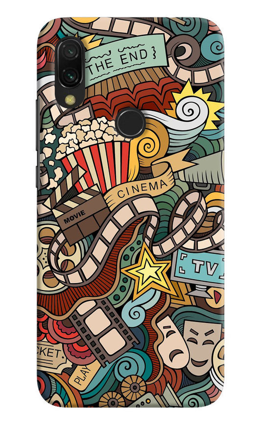 Cinema Abstract Redmi Y3 Hard Case Back Cover by Casekaro