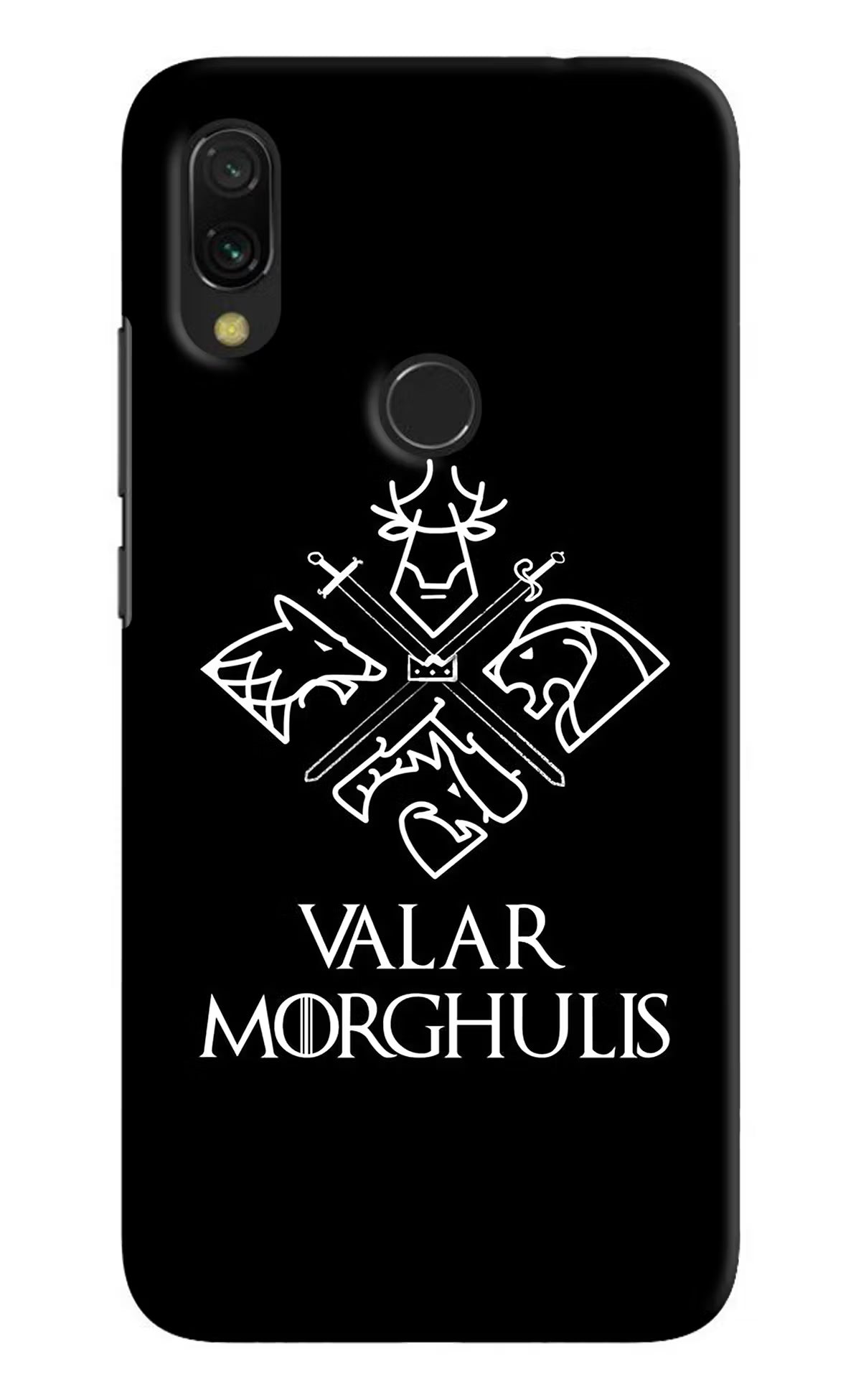 Valar Morghulis | Game Of Thrones Redmi Y3 Hard Case Back Cover by Casekaro