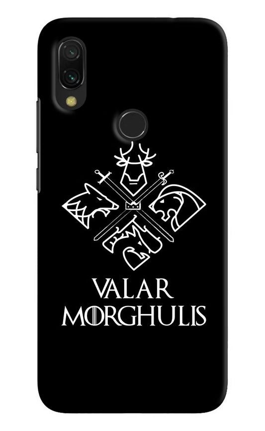 Valar Morghulis | Game Of Thrones Redmi Y3 Hard Case Back Cover by Casekaro