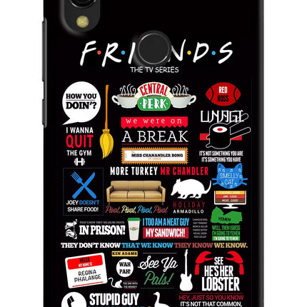 FRIENDS Redmi Y3 Hard Case Back Cover by Casekaro