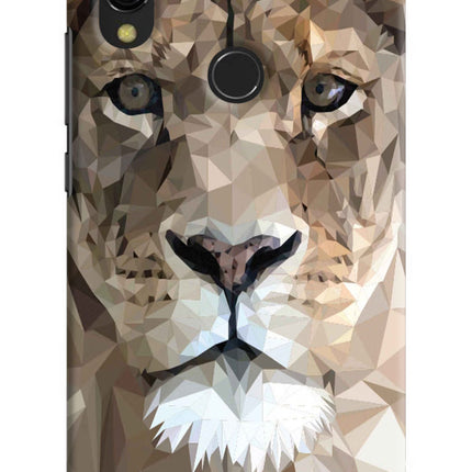 Lion Art Redmi Y3 Hard Case Back Cover by Casekaro