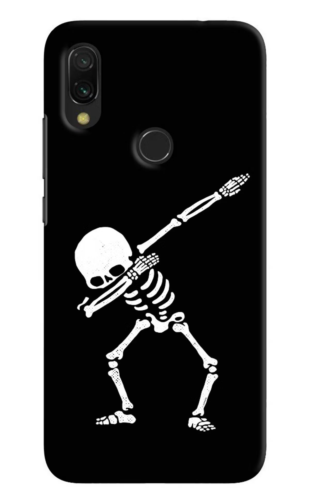 Dabbing Skeleton Art Redmi Y3 Hard Case Back Cover by Casekaro