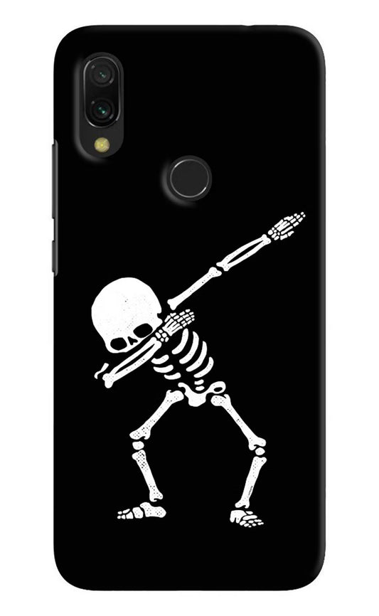Dabbing Skeleton Art Redmi Y3 Hard Case Back Cover by Casekaro