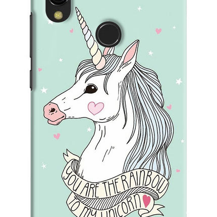 Unicorn Wallpaper Redmi Y3 Hard Case Back Cover by Casekaro