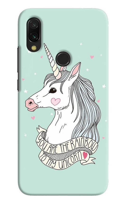 Unicorn Wallpaper Redmi Y3 Hard Case Back Cover by Casekaro