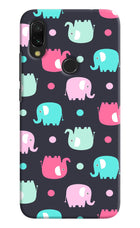 Elephants Redmi Y3 Hard Case Back Cover by Casekaro