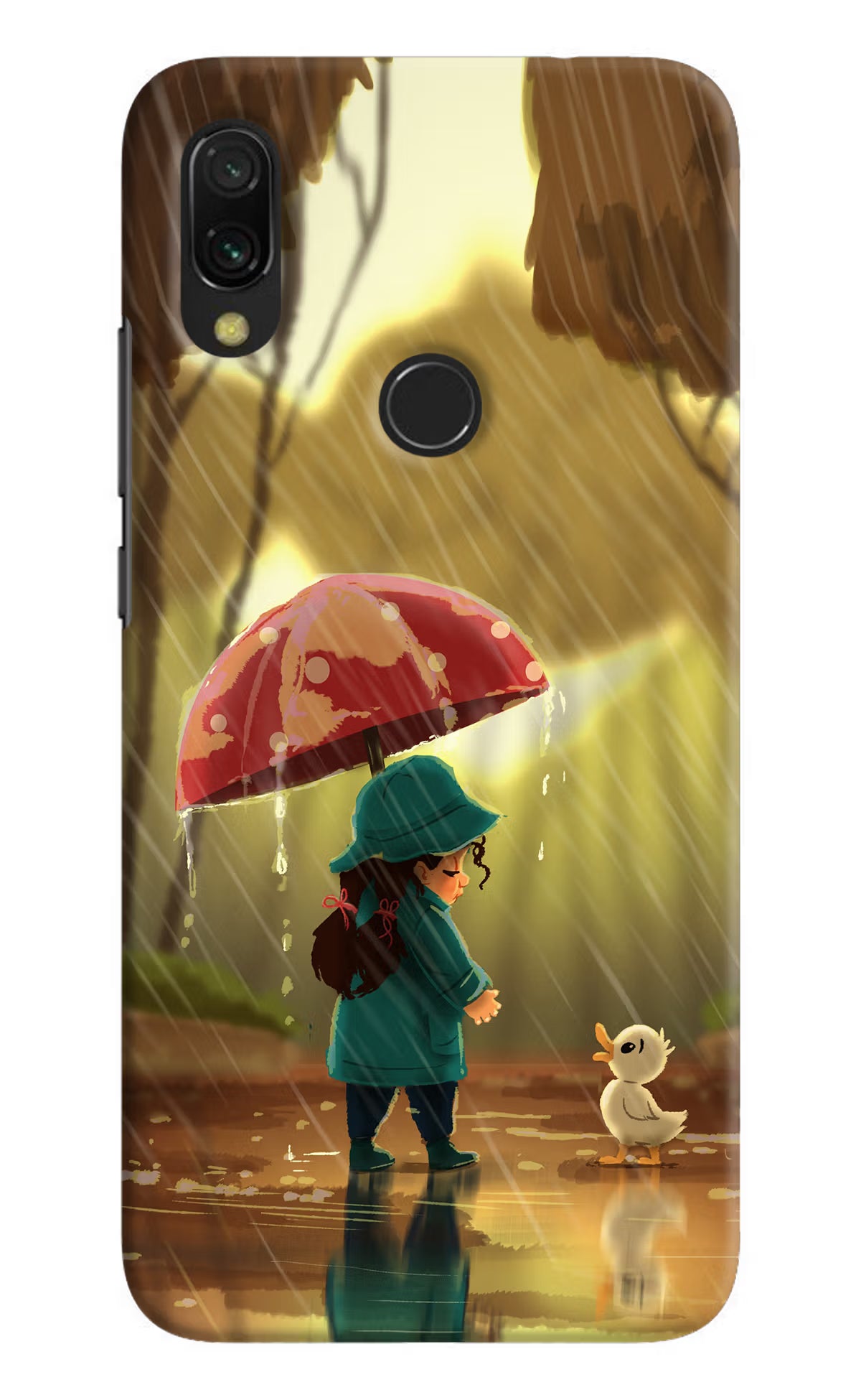Rainy Day Redmi Y3 Hard Case Back Cover by Casekaro