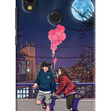 Chilling Couple Redmi Y3 Hard Case Back Cover by Casekaro