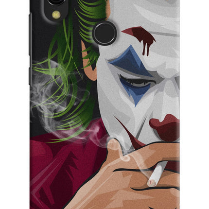 Joker Smoking Redmi Y3 Hard Case Back Cover by Casekaro