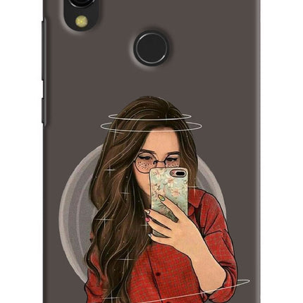 Selfie Queen Redmi Y3 Hard Case Back Cover by Casekaro