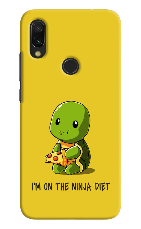I'm on Ninja Diet Redmi Y3 Hard Case Back Cover by Casekaro