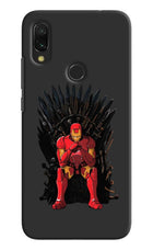 Ironman Throne Redmi Y3 Hard Case Back Cover by Casekaro