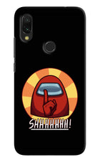 Among Us Shhh! Redmi Y3 Hard Case Back Cover by Casekaro