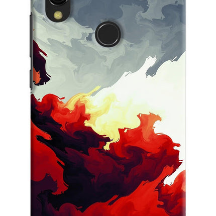 Fire Cloud Redmi Y3 Hard Case Back Cover by Casekaro