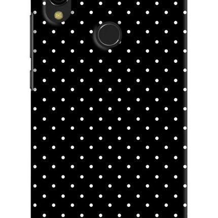 White Dots Redmi Y3 Hard Case Back Cover by Casekaro