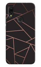 Geometric Pattern Redmi Y3 Hard Case Back Cover by Casekaro