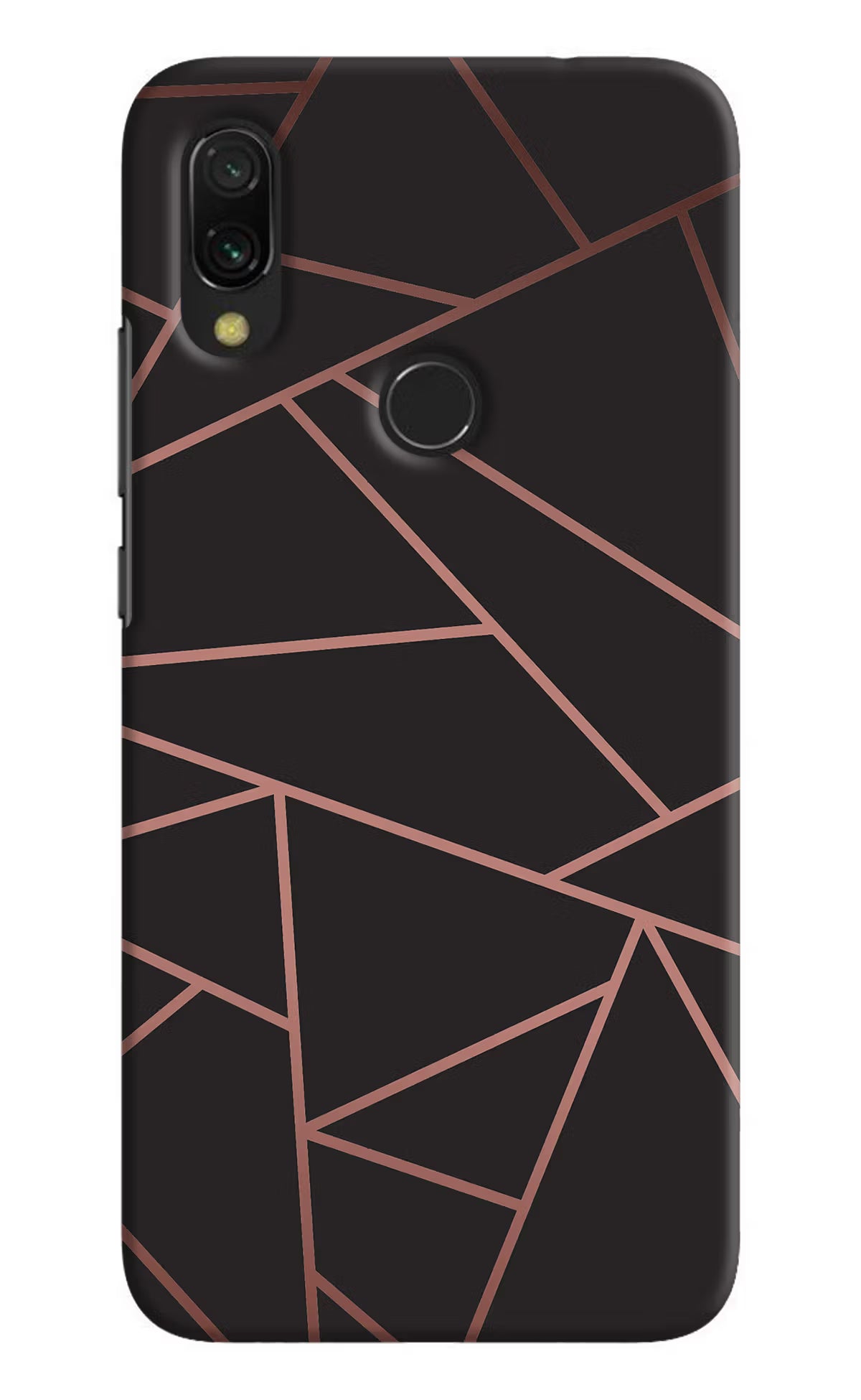 Geometric Pattern Redmi Y3 Hard Case Back Cover by Casekaro