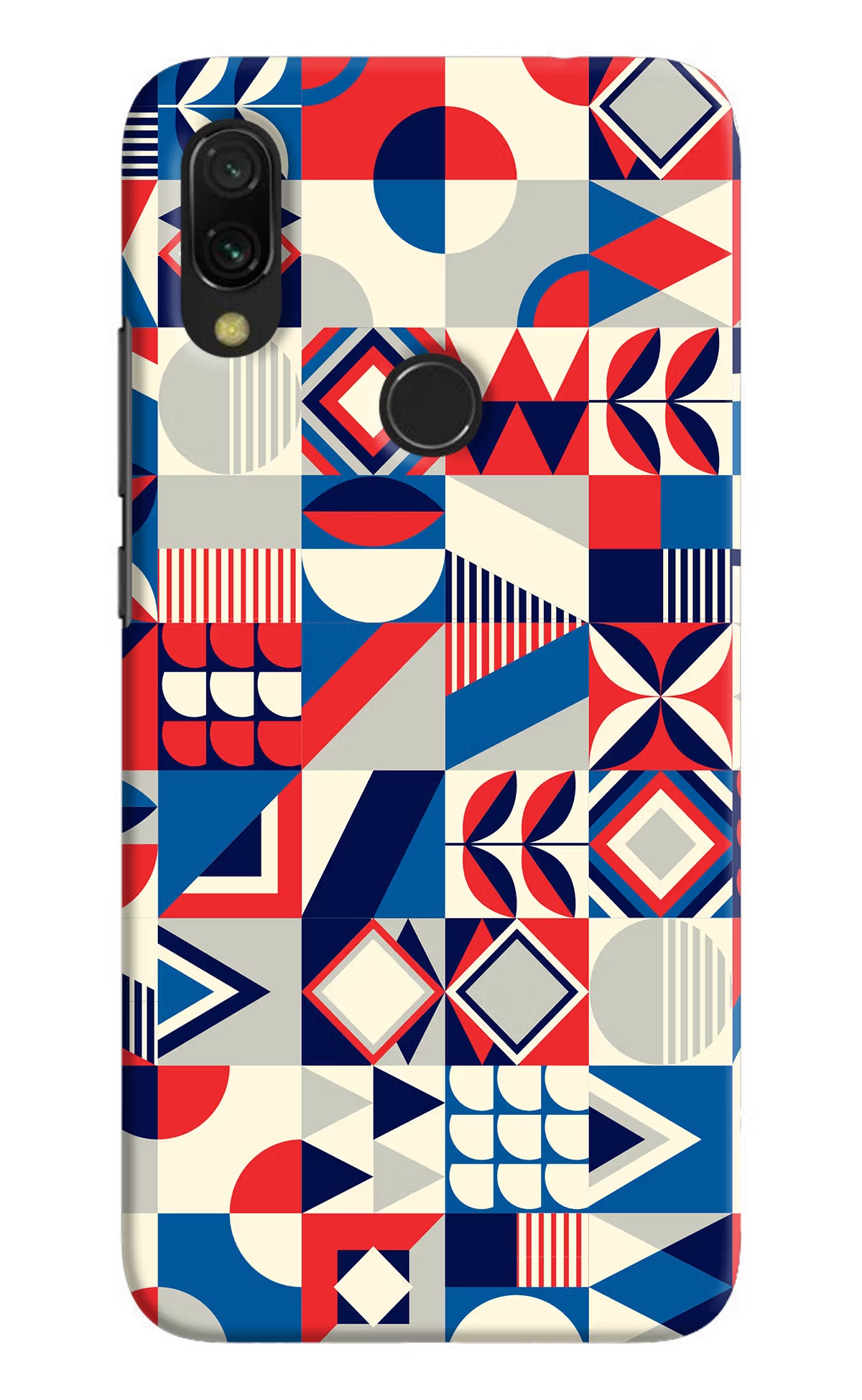 Colorful Pattern Redmi Y3 Hard Case Back Cover by Casekaro