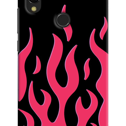 Fire Flames Redmi Y3 Hard Case Back Cover by Casekaro