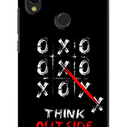 Think out of the BOX Redmi Y3 Hard Case Back Cover by Casekaro