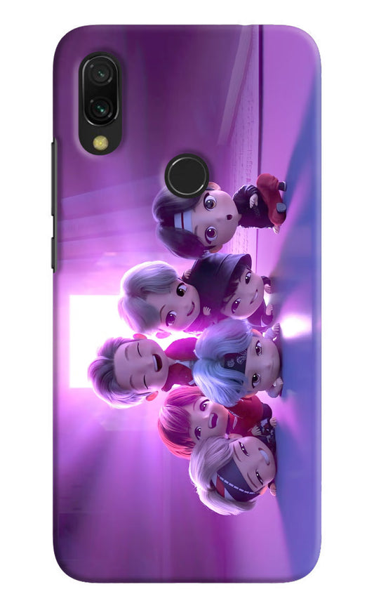 BTS Chibi Redmi Y3 Hard Case Back Cover by Casekaro