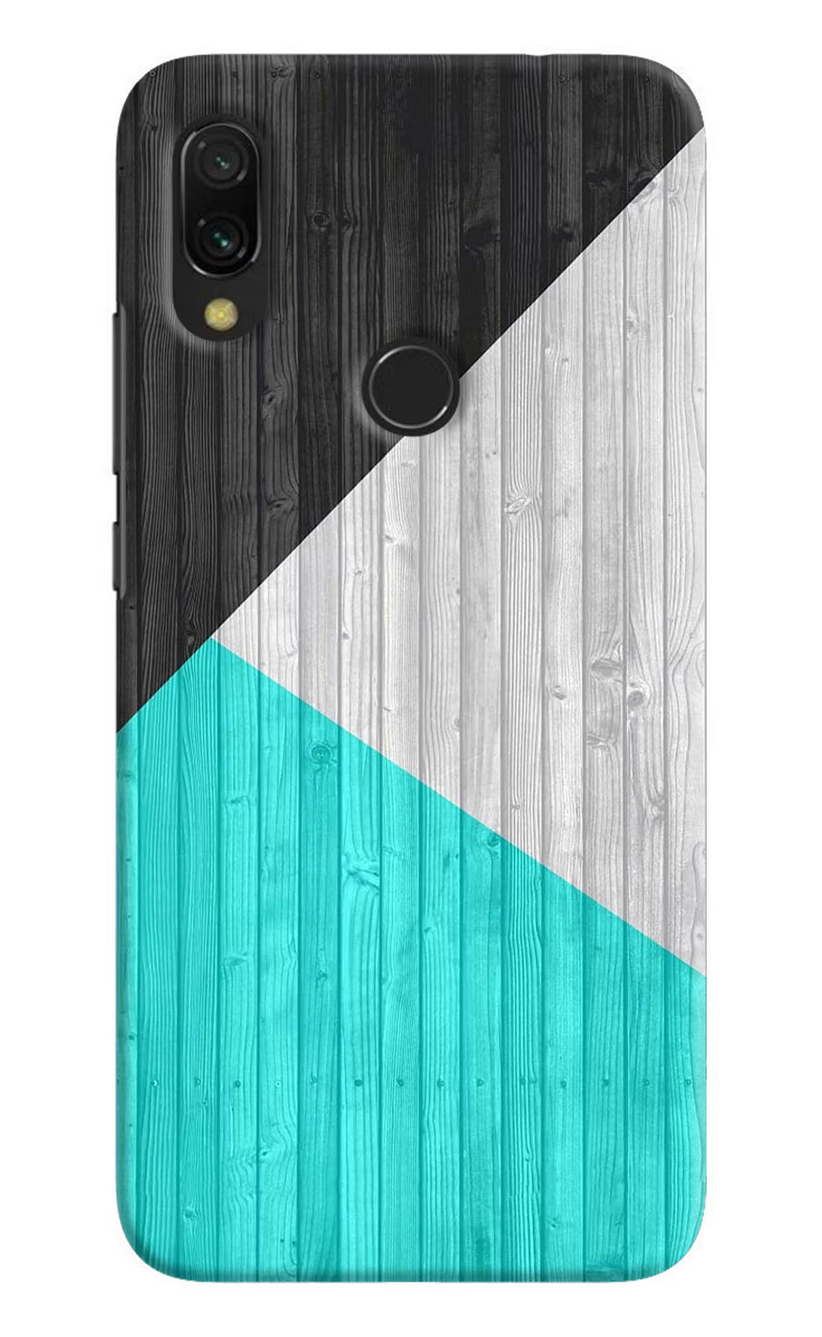 Wooden Abstract Redmi Y3 Hard Case Back Cover by Casekaro
