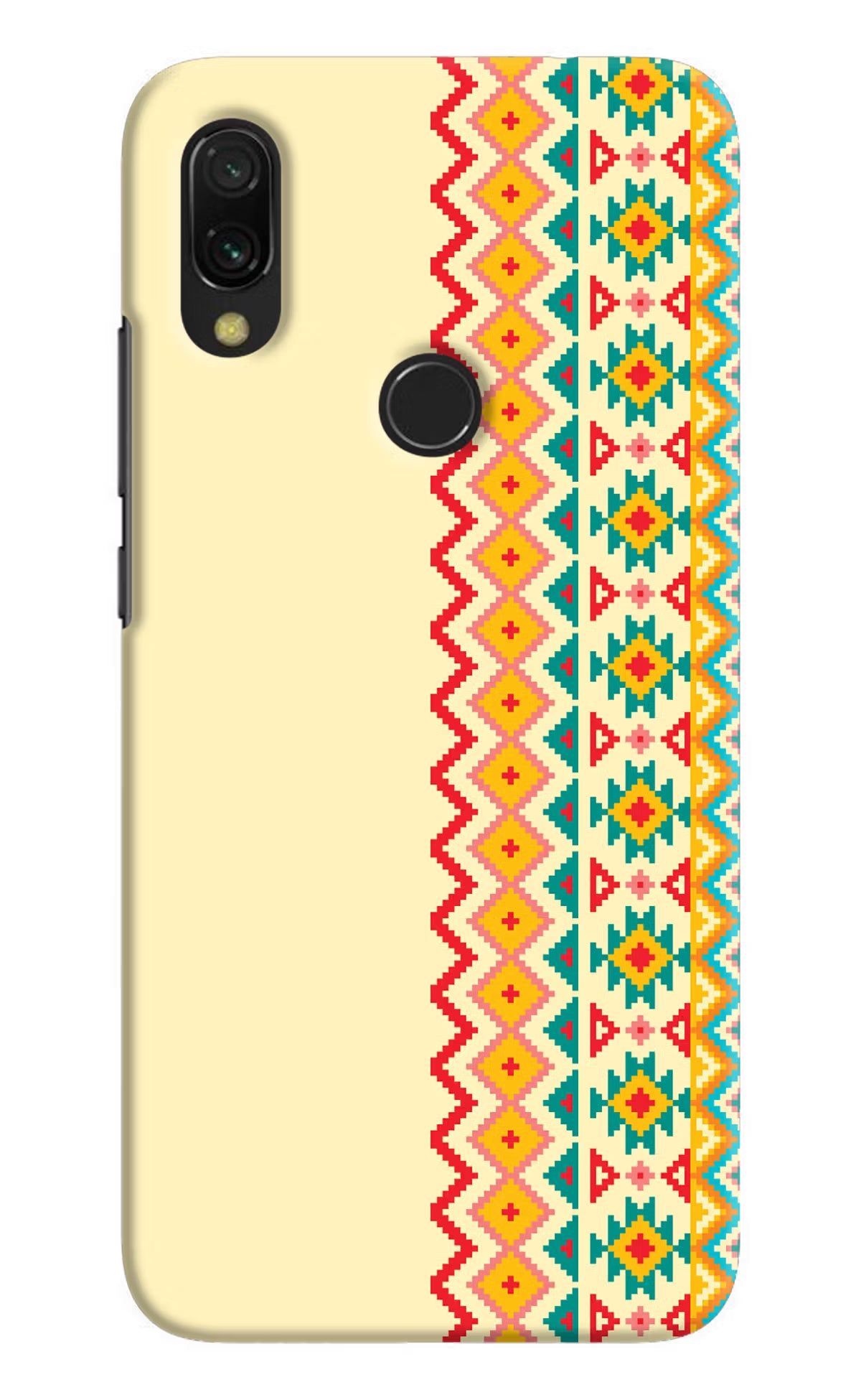 Ethnic Seamless Redmi Y3 Hard Case Back Cover by Casekaro