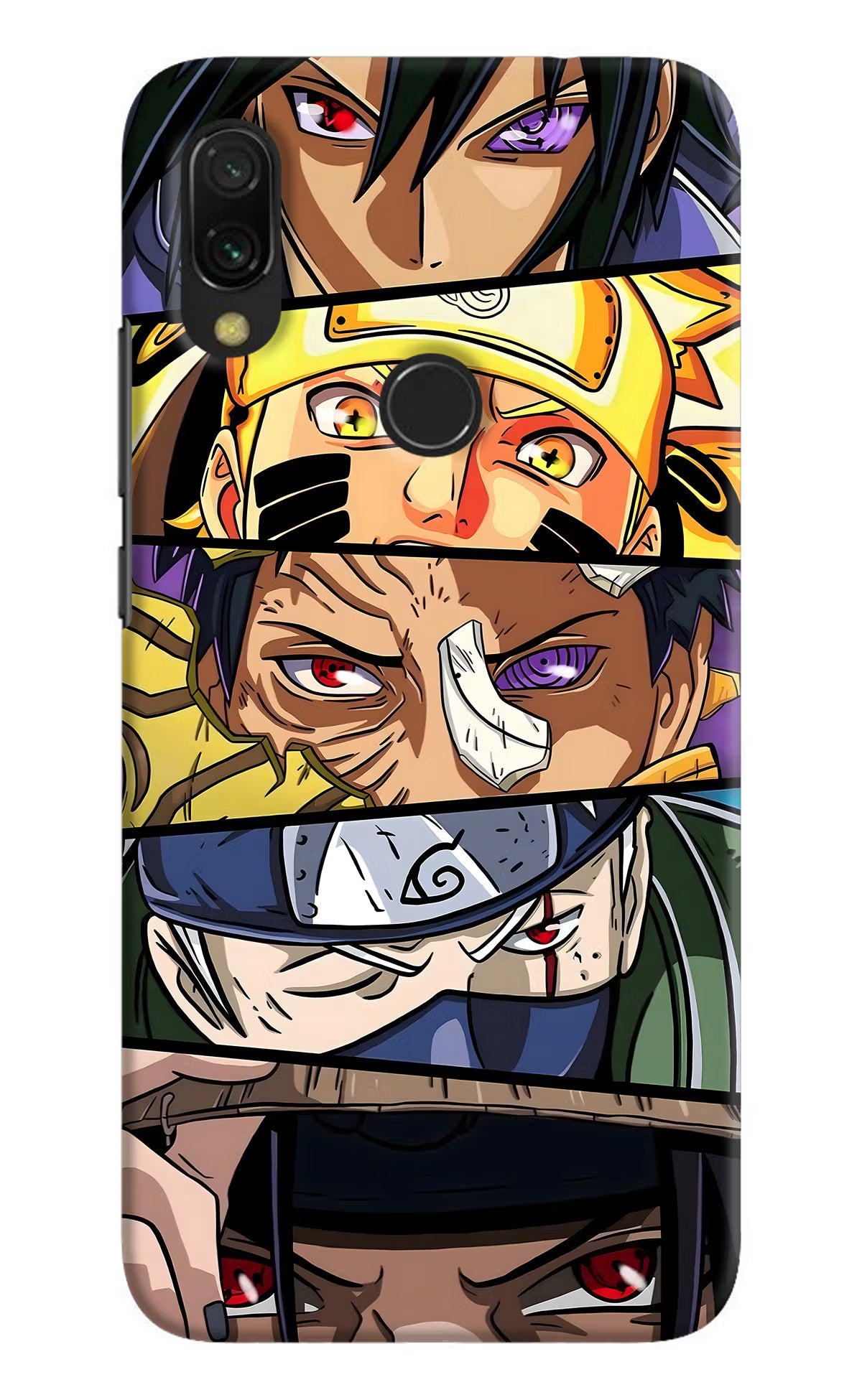 Naruto Character Redmi Y3 Hard Case Back Cover by Casekaro