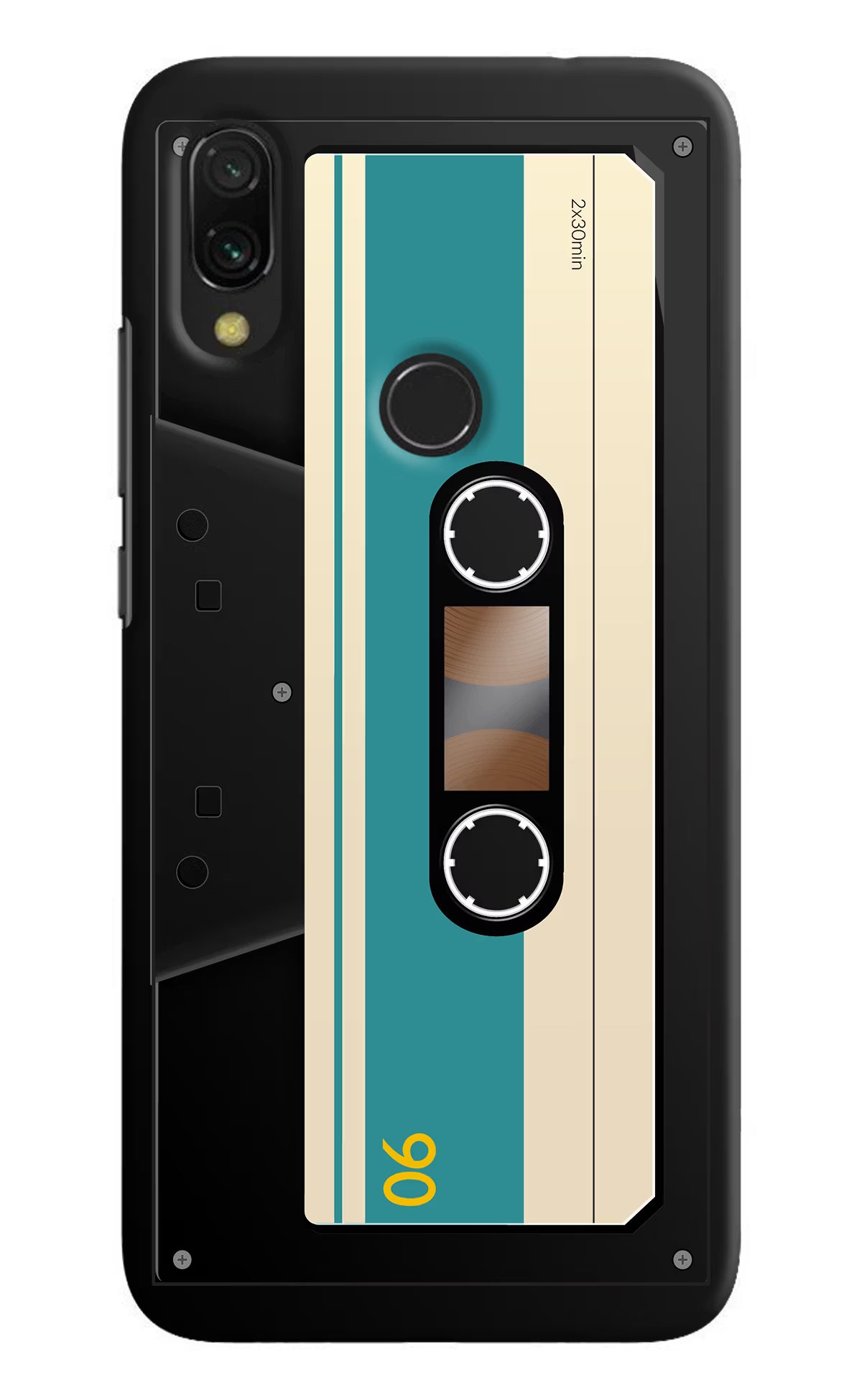 Cassette Redmi Y3 Hard Case Back Cover by Casekaro